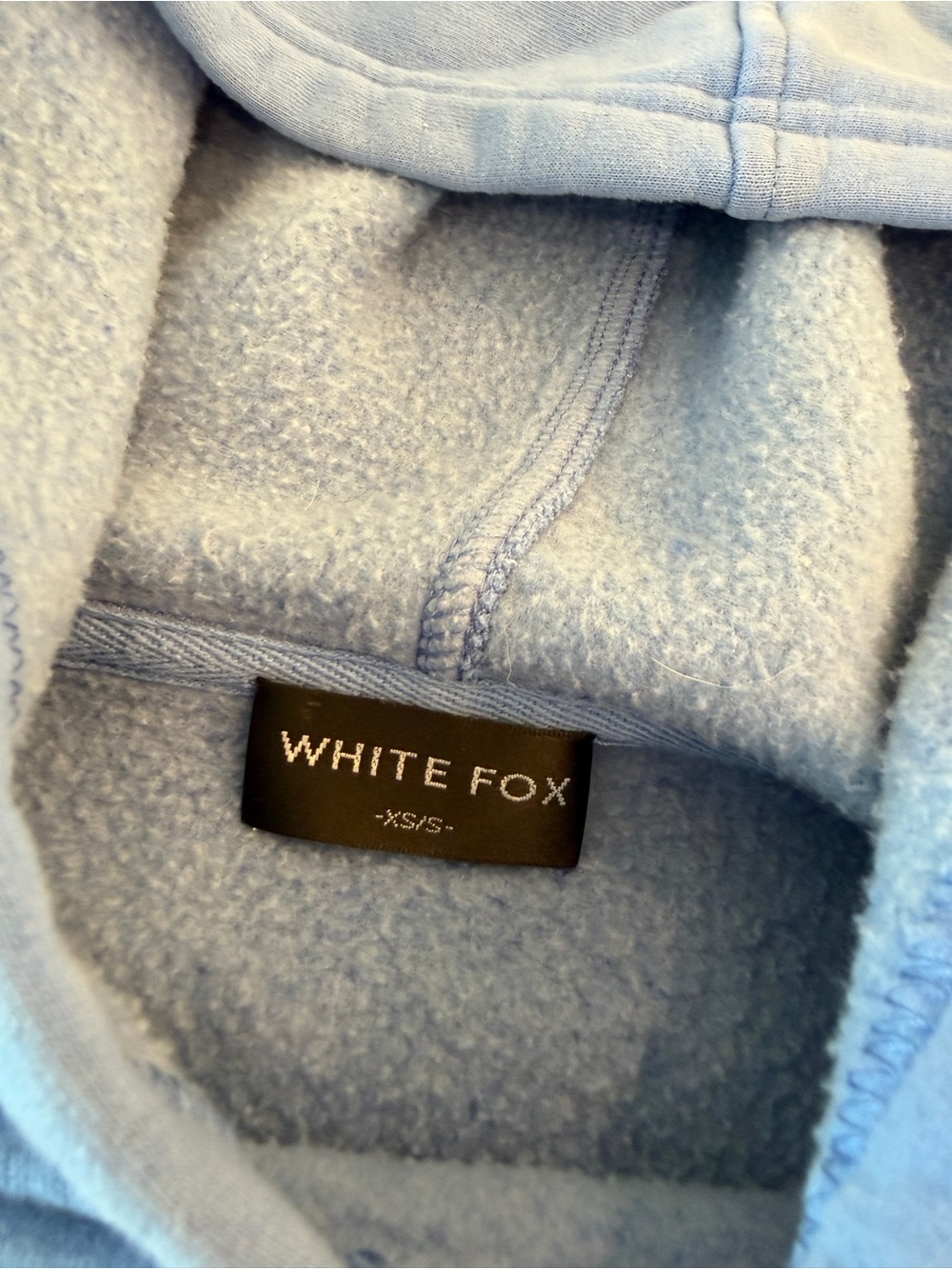 White Fox archive 6.0 blueberry sweatshirt XS s hoodie guc - Picture 4 of 6